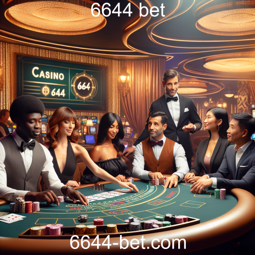 Descubra a Experiência dos Jogos Ao Vivo na 6644 Bet